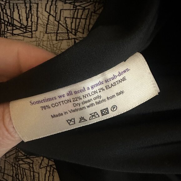 M.M Lafleur The Noho Skirt Crackle Womens Size 14 Minimalist Classic Capsule - Picture 7 of 9